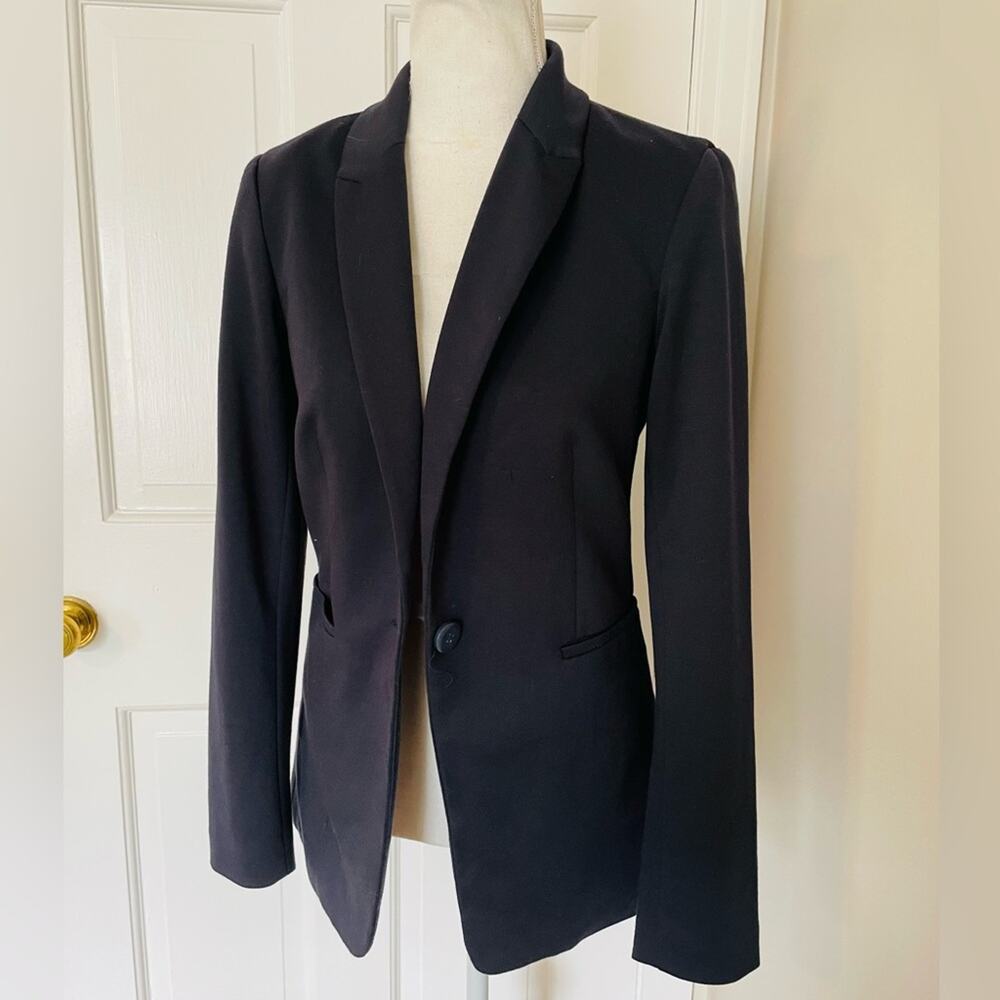 Lila Rose One Button Navy Blazer